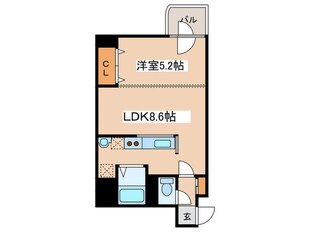 パ－クヒルズ大通中央の物件間取画像